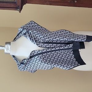 Michael Kors MK Logo Knit Scarf